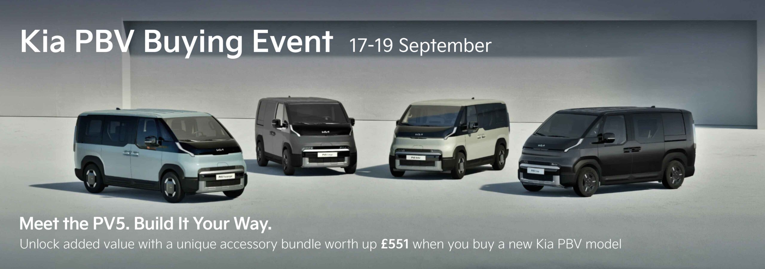 Kia PBV Buying Event